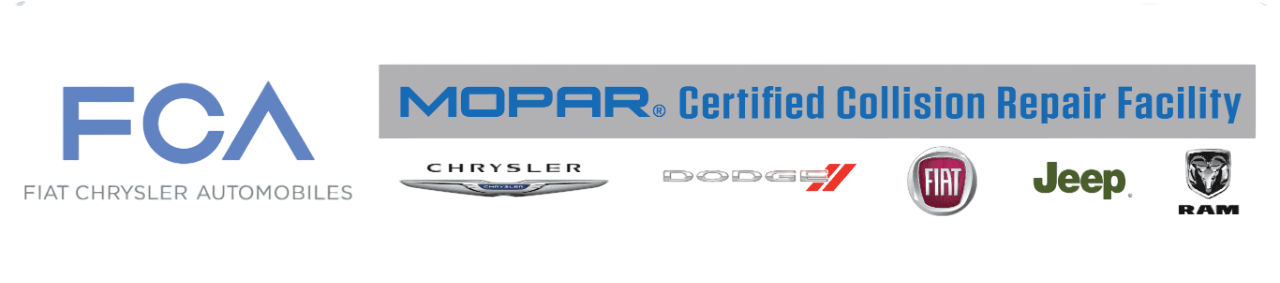 Official FCA Certified Collision Repair Centre Emblem